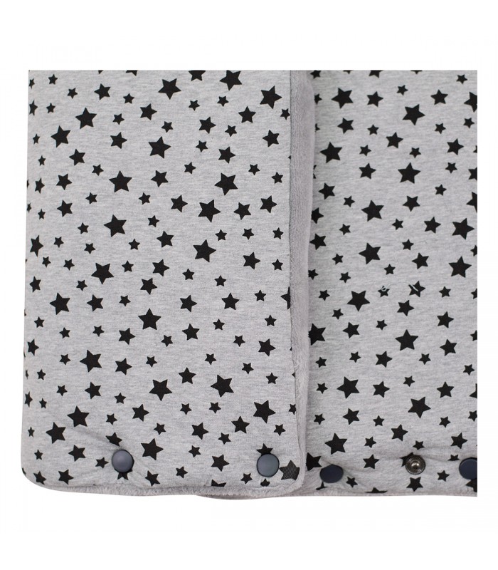 Saco capazo bebe - Detalle inferior Black Star Saco capazo bebe - Detalle inferior Black Star