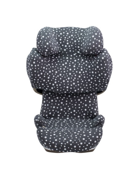 Cybex Solution Q2 y Q3 - Frontal desplegada Winter Sky