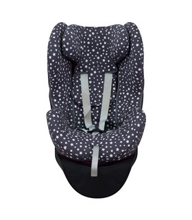 Cybex Sirona Q y Z i size - Frontal desplegada Happy Dino 2