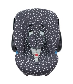 Cybex Aton 2 - vista frontal do céu de inverno