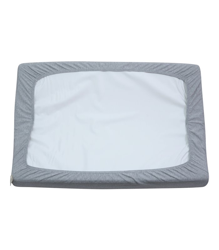 Vista traseira cinza pedra