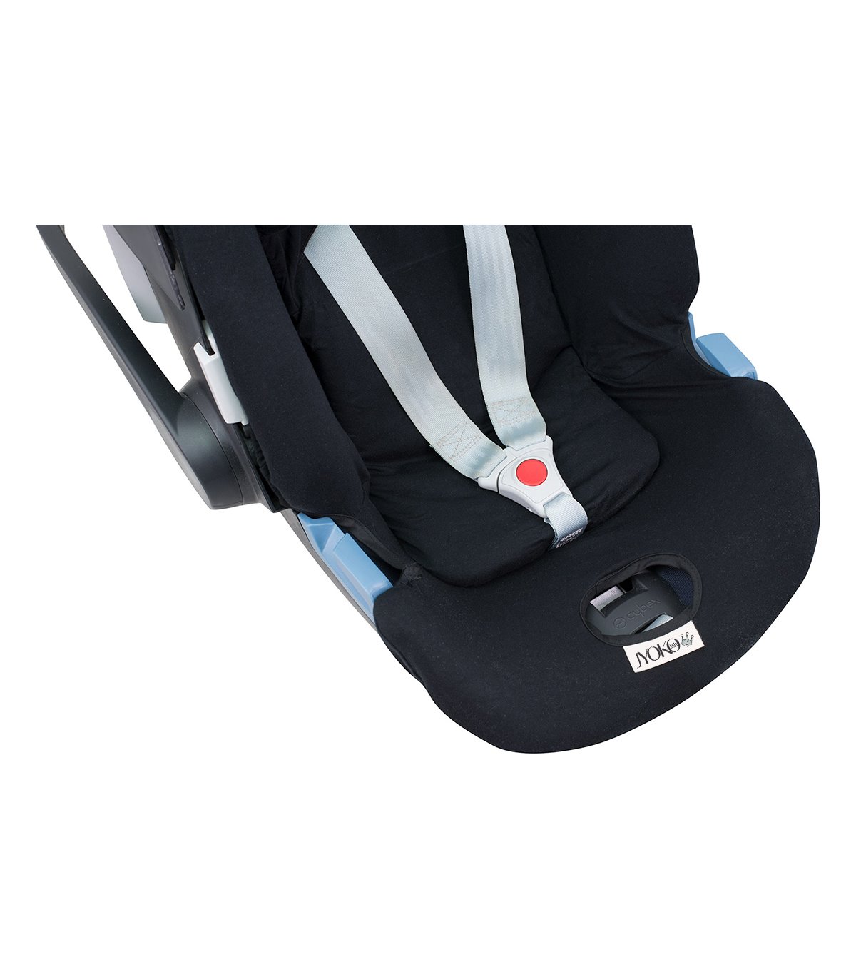 Cybex Aton 5 e Gb Idan - detalhe inferior da série preta