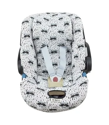 Cybex Aton 5 y Gb Idan - Vista frontal Racoon Town