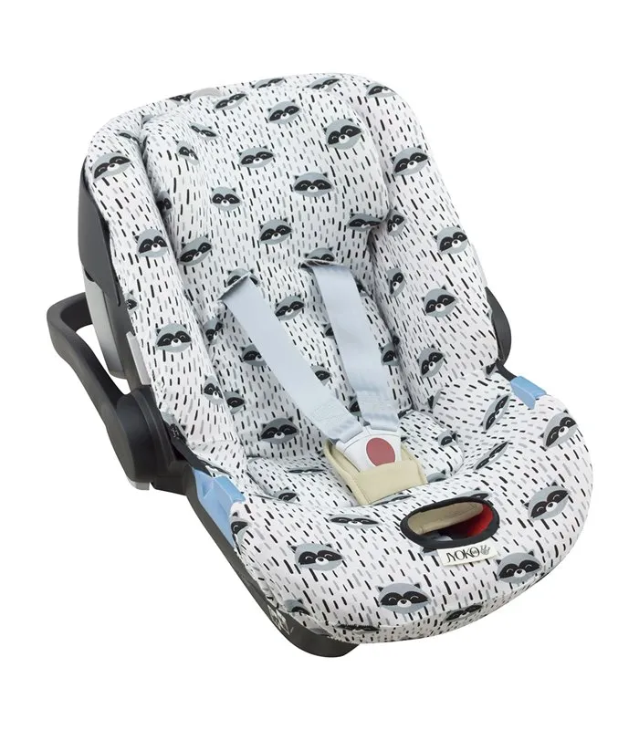 Cybex Aton 5 e Gb Idan - Vista 3/4 Racoon Town