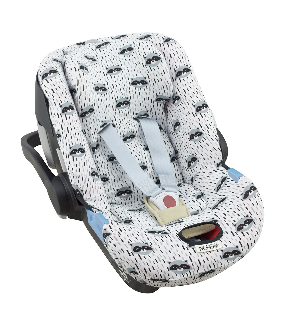 Cybex Aton 5 y Gb Idan - Vista 3/4 Racoon Town