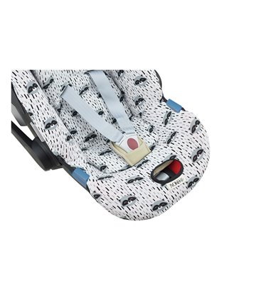 Cybex Aton 5 y Gb Idan - Detalle inferior Racoon Town