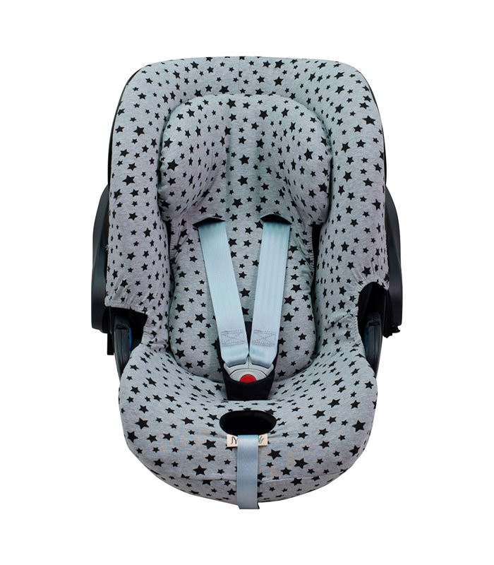 Cybex Cloud Q y Aton M - Vista frontal Pink Sparkles Cybex Cloud Q y Aton M - Vista frontal Pink Sparkles