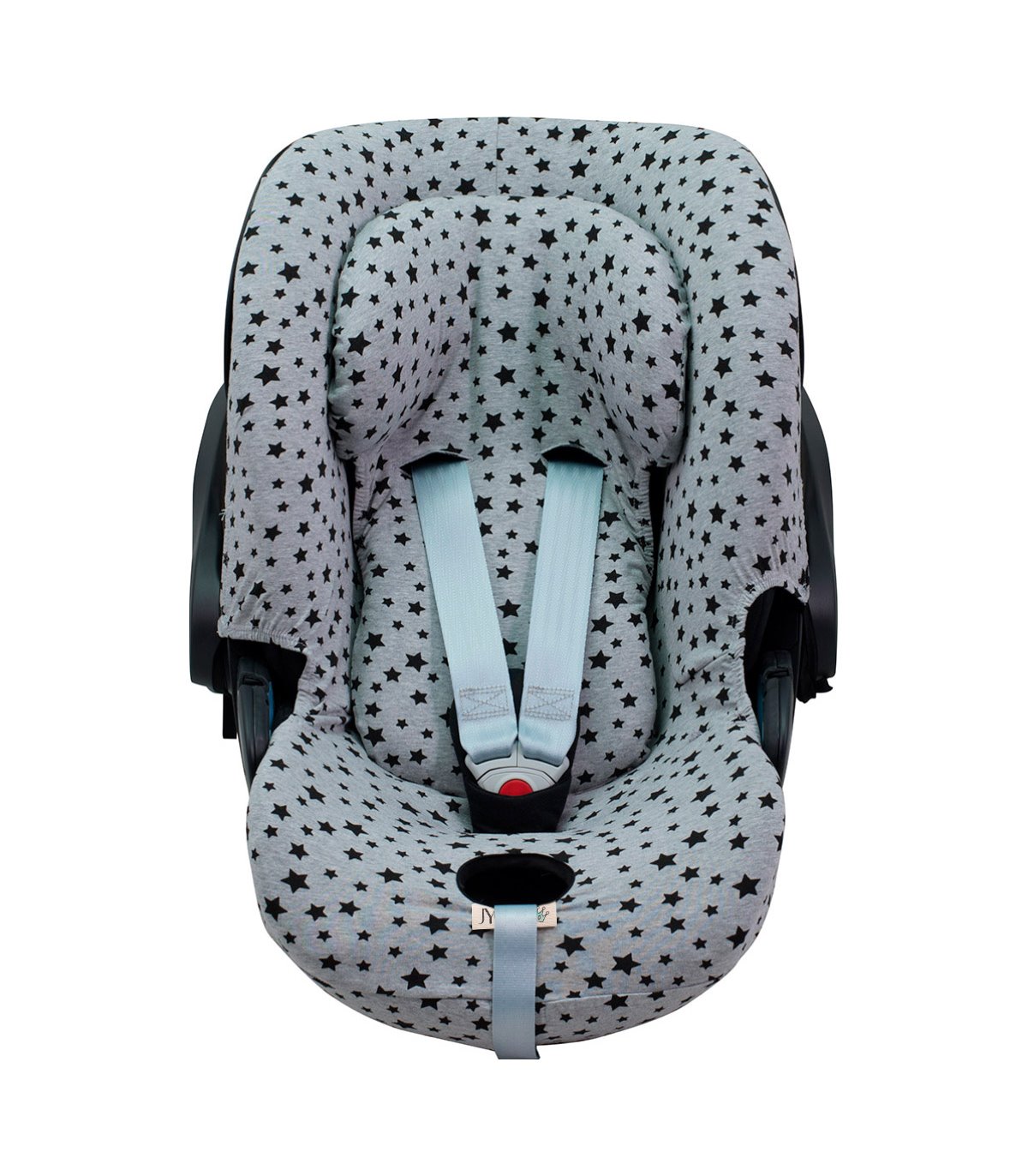 Cybex Cloud Q y Aton M - Vista frontal Black Star