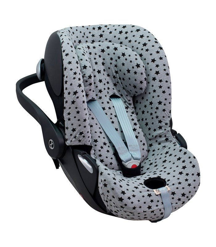 Cybex Cloud Q y Aton M - Vista 3/4 Black Star Cybex Cloud Q y Aton M - Vista 3/4 Black Star
