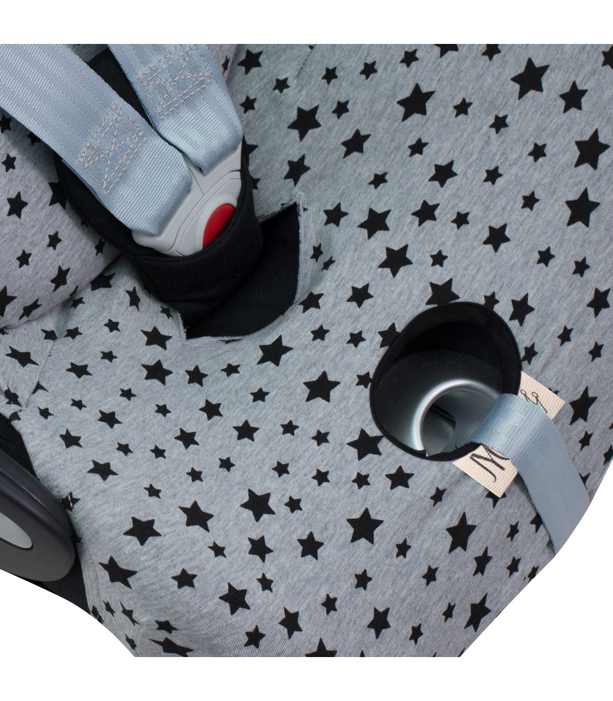 Cybex Cloud Q y Aton M - Ojal para correas de seguridad Black Star