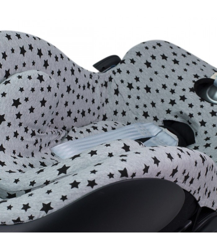 Cybex Cloud Q y Aton M - Detalle inferior Black Star Cybex Cloud Q y Aton M - Detalle inferior Black Star
