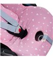 Cybex Cloud Q y Aton M - Detalle ojal Pink Sparkles