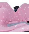 Cybex Cloud Q e Aton M - Correias de segurança Pink Sparkles