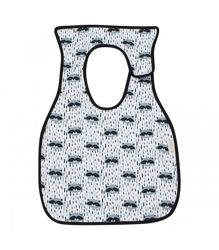 Vista frontal fechada de Racoon Town