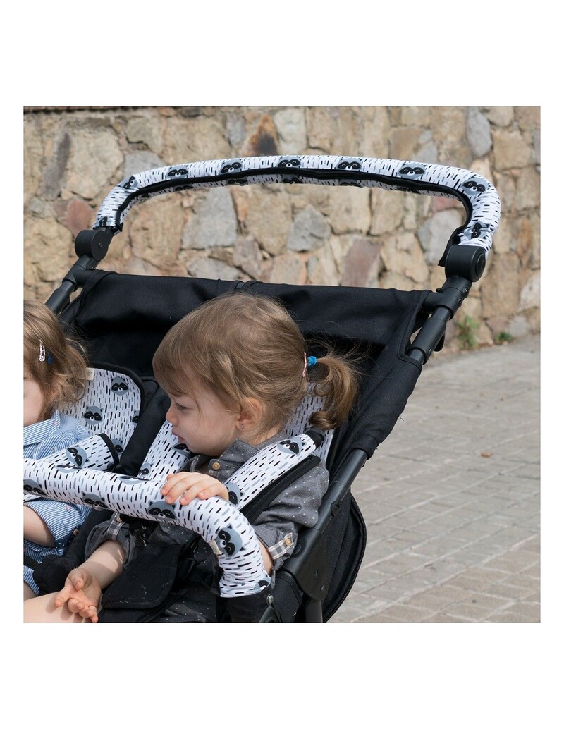 Funda protectora cubre asa - Detalle centra Racoon town