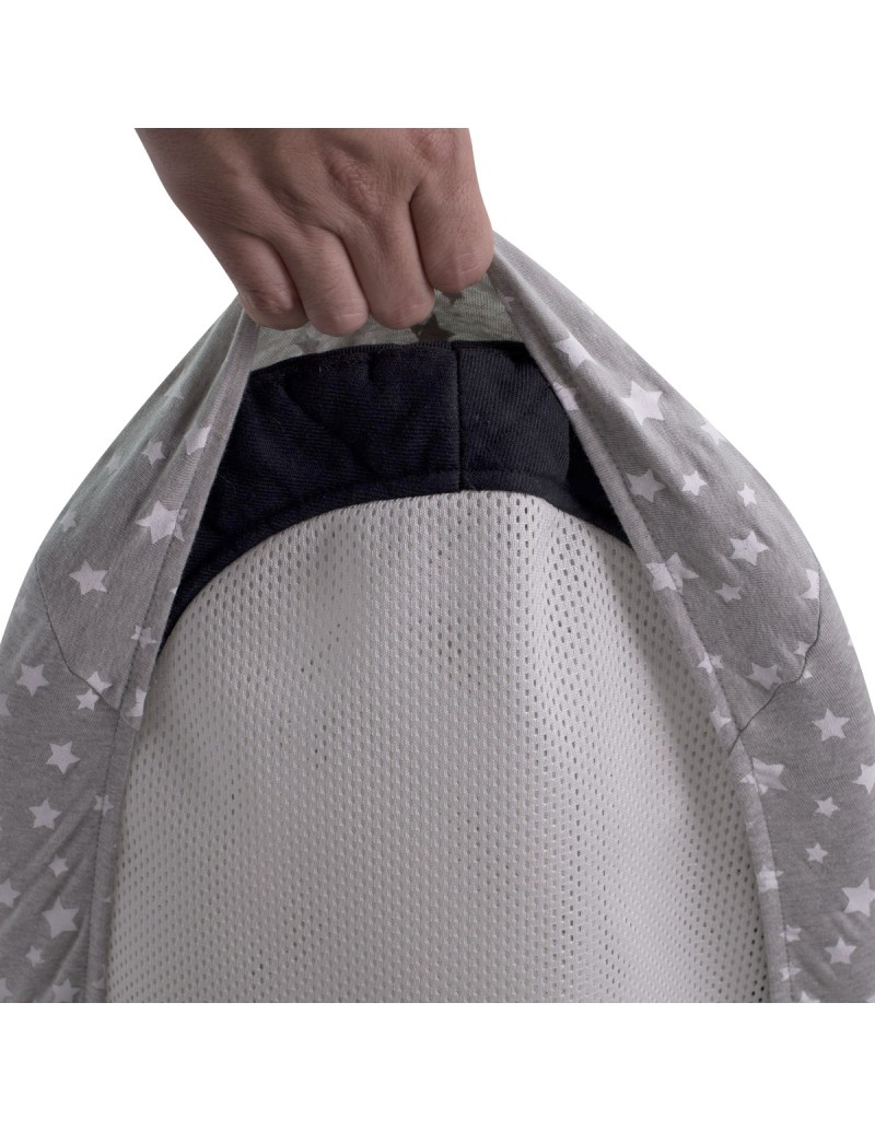 Funda hamaca babybjorn - Detalle elástico White Star