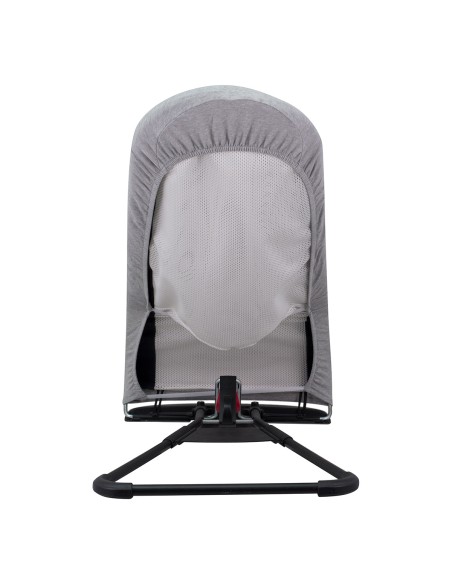 capa de rede babybjorn - vista traseira Stone Grey
