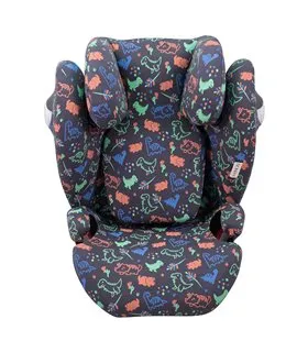 Funda para Cybex Solution M-S-Fix - Vista frontal Happy Dino