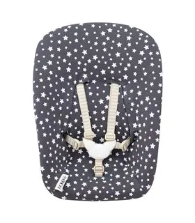 stokke tripp trapp - vista frontal Estrela branca