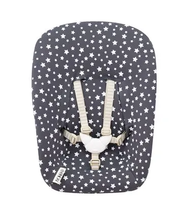 stokke tripp trapp - vista frontal Estrela branca