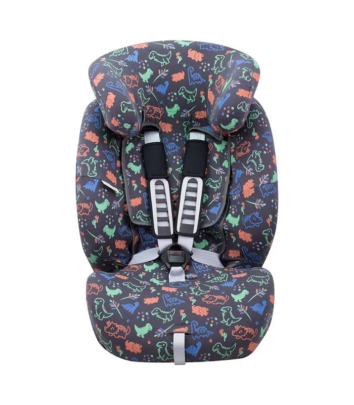 britax romer advansafix iii sict - Frente desdobrada Happy Dino