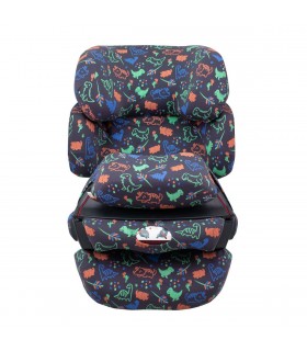 Cybex Pallas Fix - Vista frontal Happy Dino
