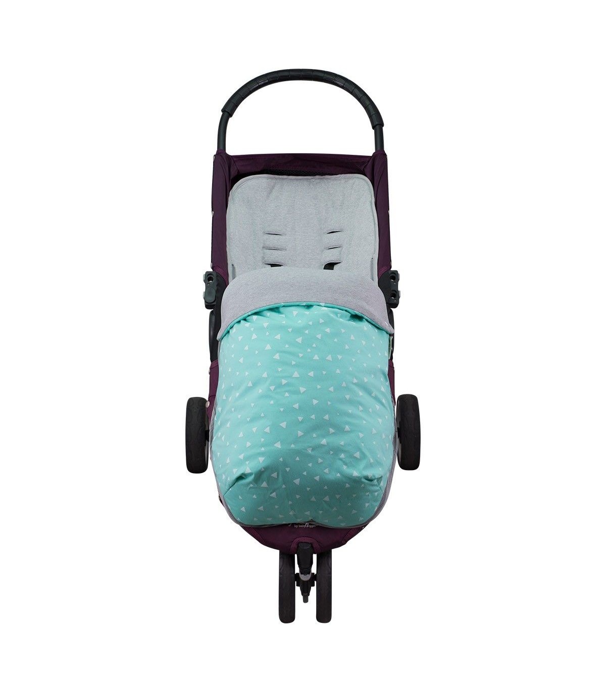 Jogger City mini y Joolz - Vista en cochecito Mint Sparkles
