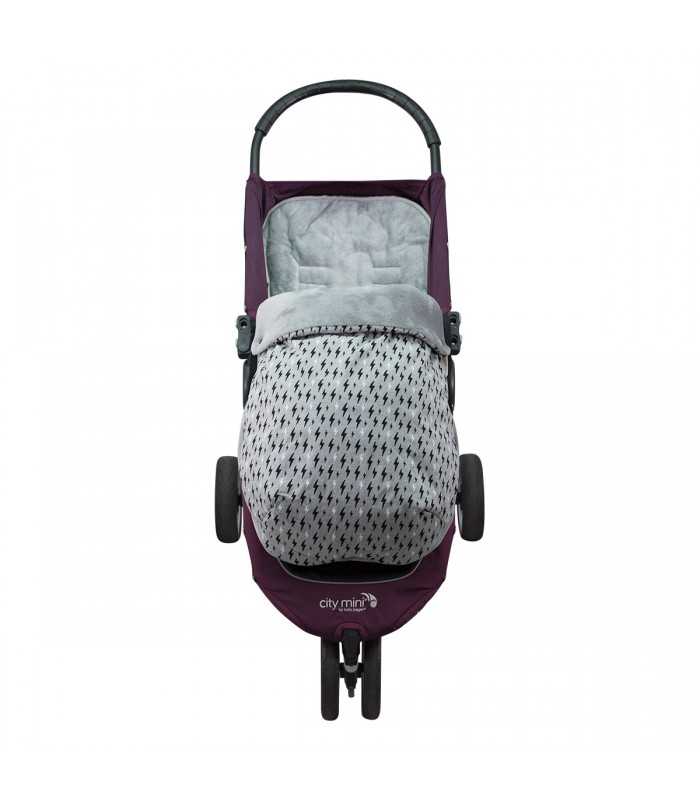 Jogger City mini y Joolz - Vista en cochecito Black Rayo