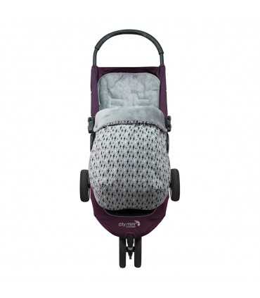 Jogger City mini y Joolz - Vista en cochecito Black Rayo