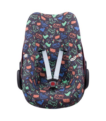 Conforto do bebê, Maxi cosi Pebble - Vista frontal Happy Dino