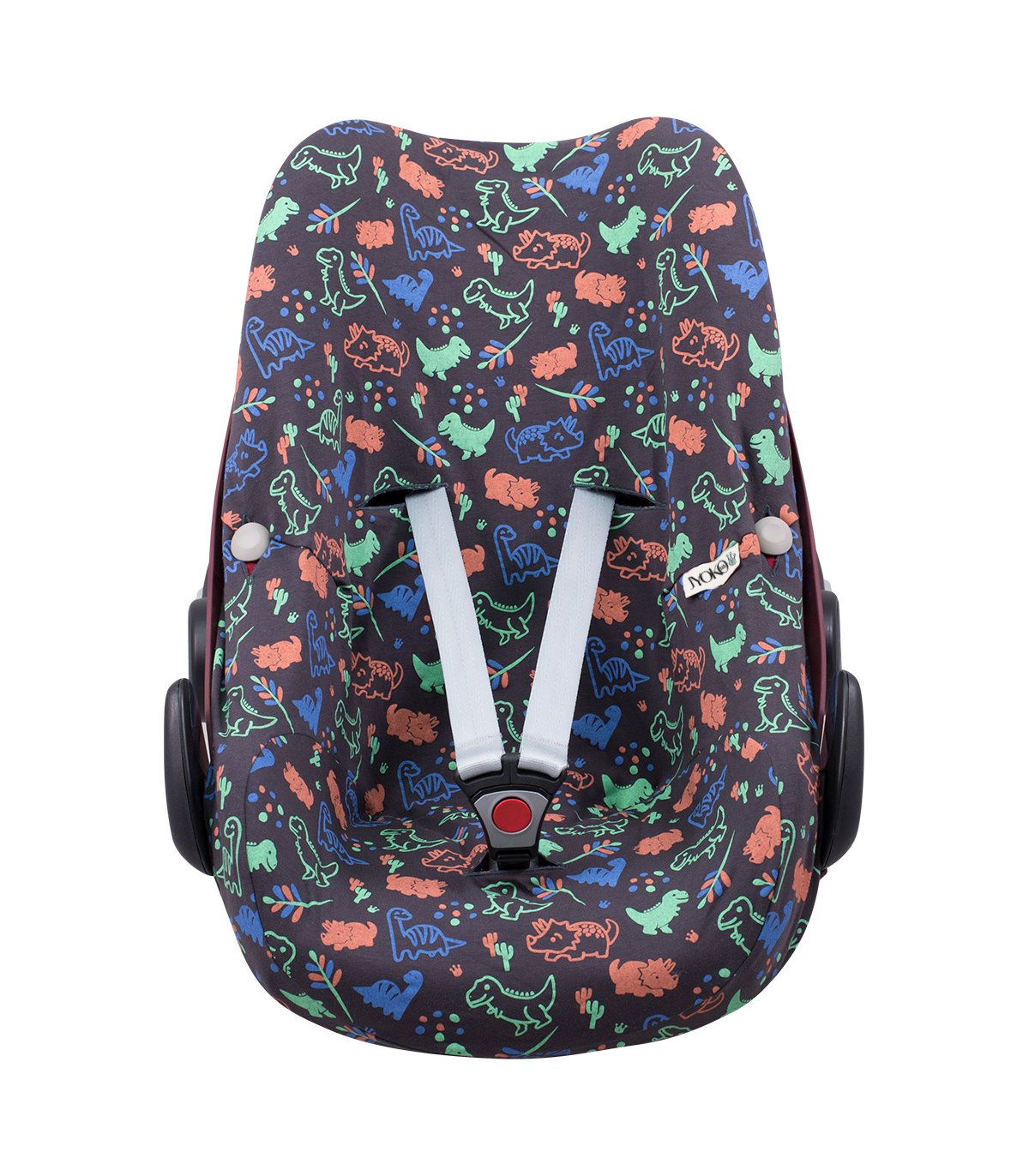 Conforto do bebê, Maxi cosi Pebble - Vista frontal Happy Dino