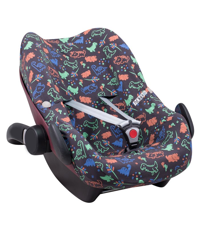 Conforto do bebê, Maxi cosi Pebble - Vista frontal Happy Dino