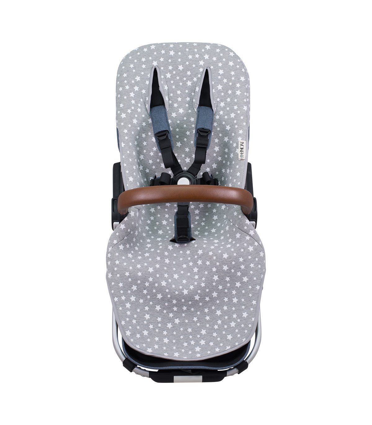 Bugaboo donkey - Vista frontal White Star