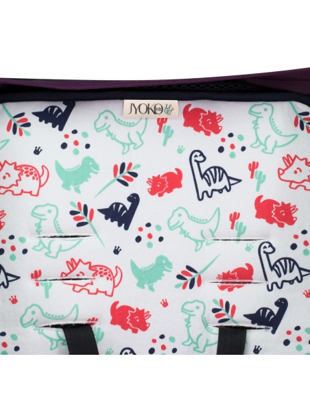 Jogger City mini e Joolz - Detalhe superior da Dino Party