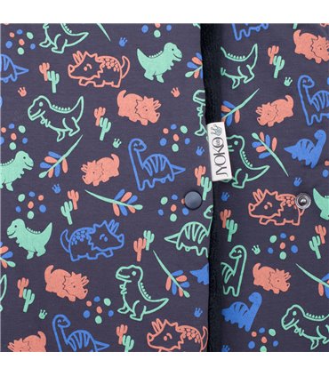 Detalle etiqueta Happy Dino