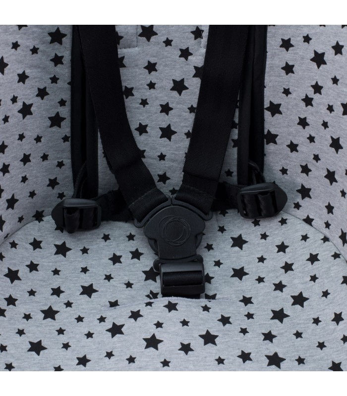 Ojal para correas de seguridad Black Star