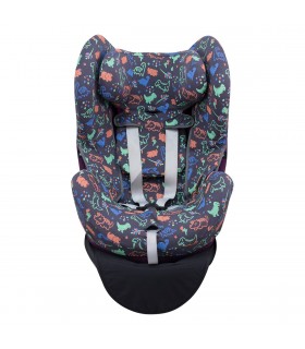 Cybex Sirona Q y Z i size - Frontal desplegada Happy Dino