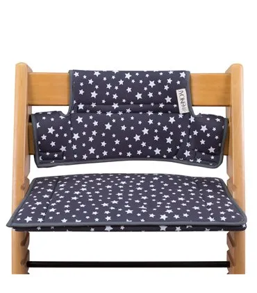Stokke Tripp trapp - Vista frontal sem retentor Winter Sky