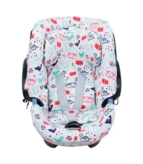 Cybex Aton 5 y Gb Idan - Vista frontal Racoon Town 2
