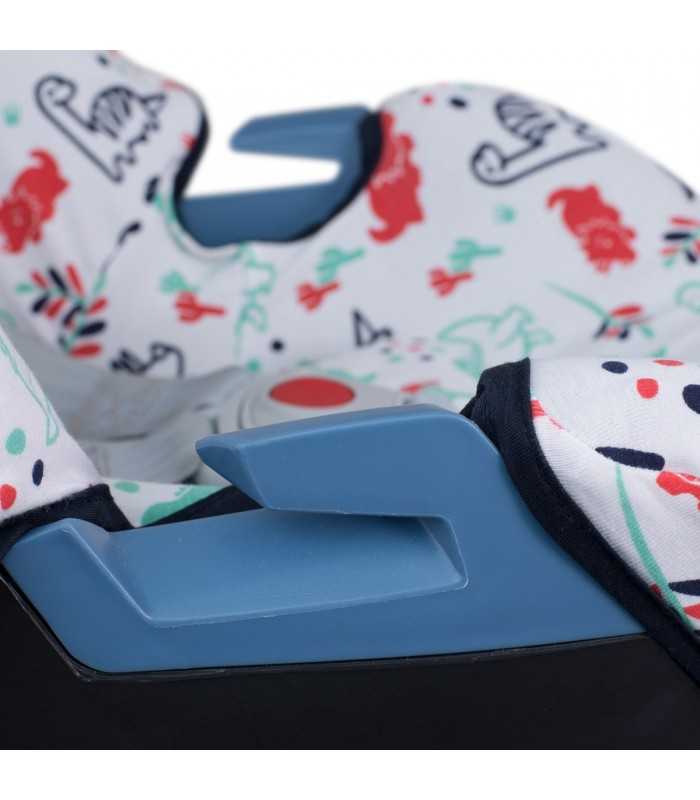 Cybex Aton 5 y Gb Idan - Detalle lateral Dino Party