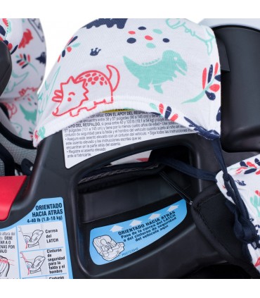 Vista traseira 2 Dino Party