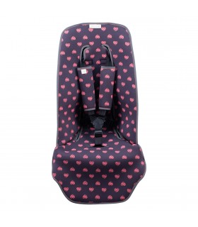 Silla coche bebe - Vista frontal Fluor Heart