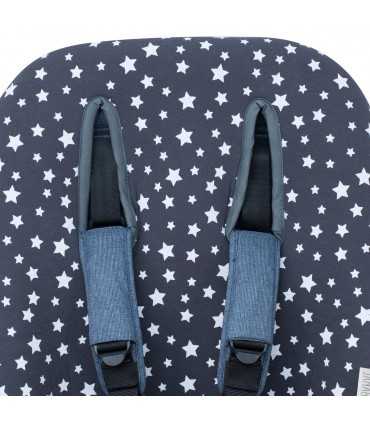 Bugaboo Donkey - Detalhe do ilhó no topo do céu de inverno