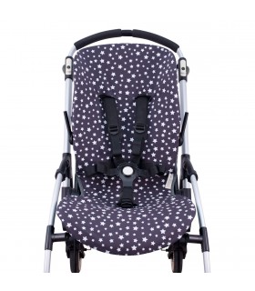 Bugaboo Bee 3, 5 y Plus - Vista frontal Winter Sky