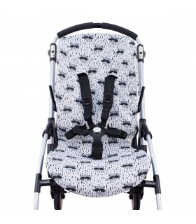 Bugaboo Bee 3, 5 y Plus - Vista frontal Racoon Town