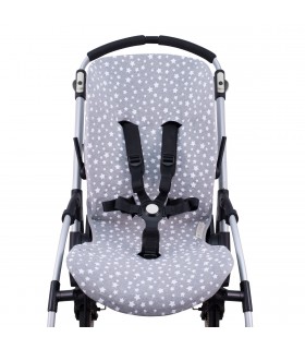 Bugaboo Bee 3, 5 y Plus - Vista frontal White Star