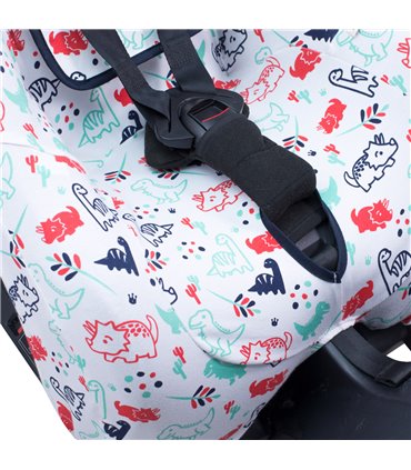 concórdia reversa - Detalhe de ilhós de festa Dino