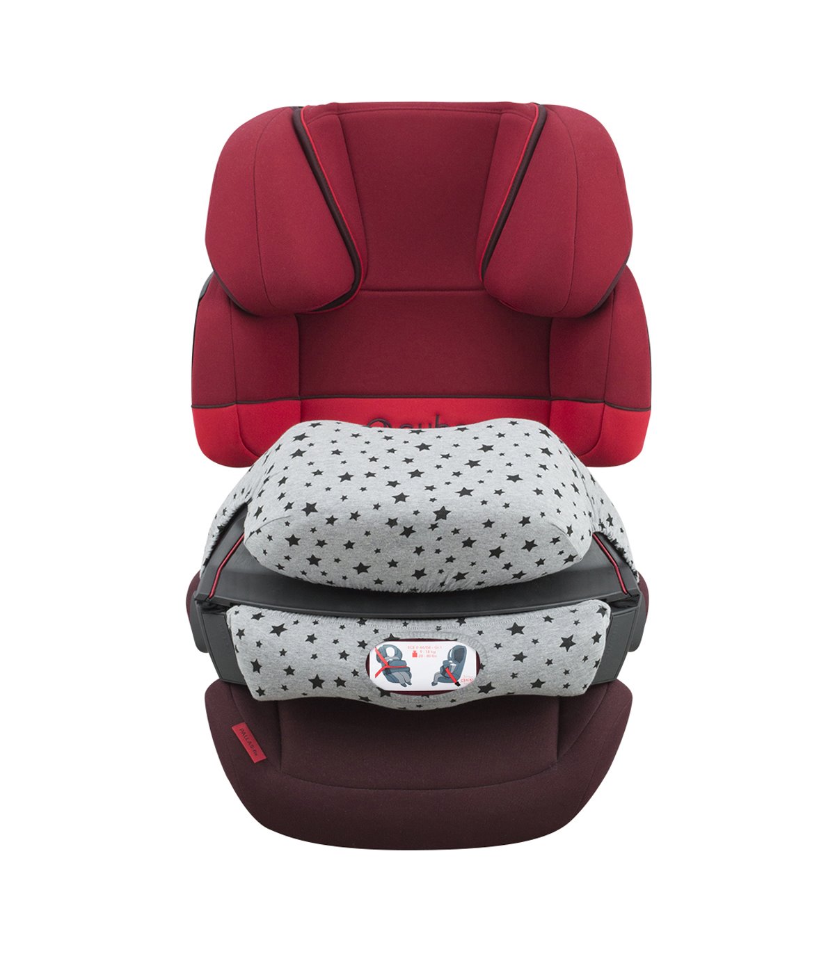 Cybex Pallas Fix - vista frontal Black Star