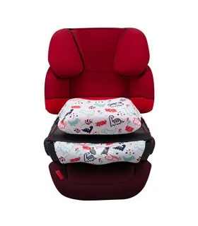 Cybex Pallas Fix - vista frontal Dino Party