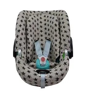 Cybex Aton Q - Vista frontal Dino Party 2